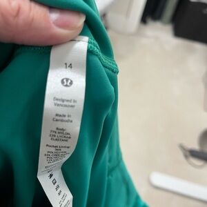 Lulu pants size 14. Excellent condition